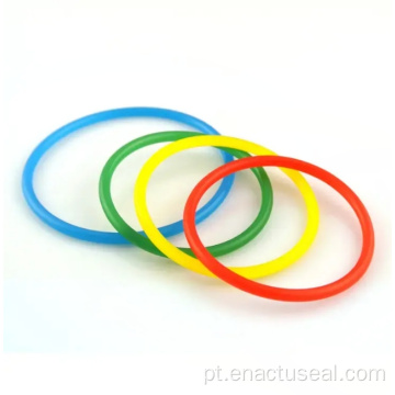 Silicone Rubber o Ring Seals ilhó de borracha